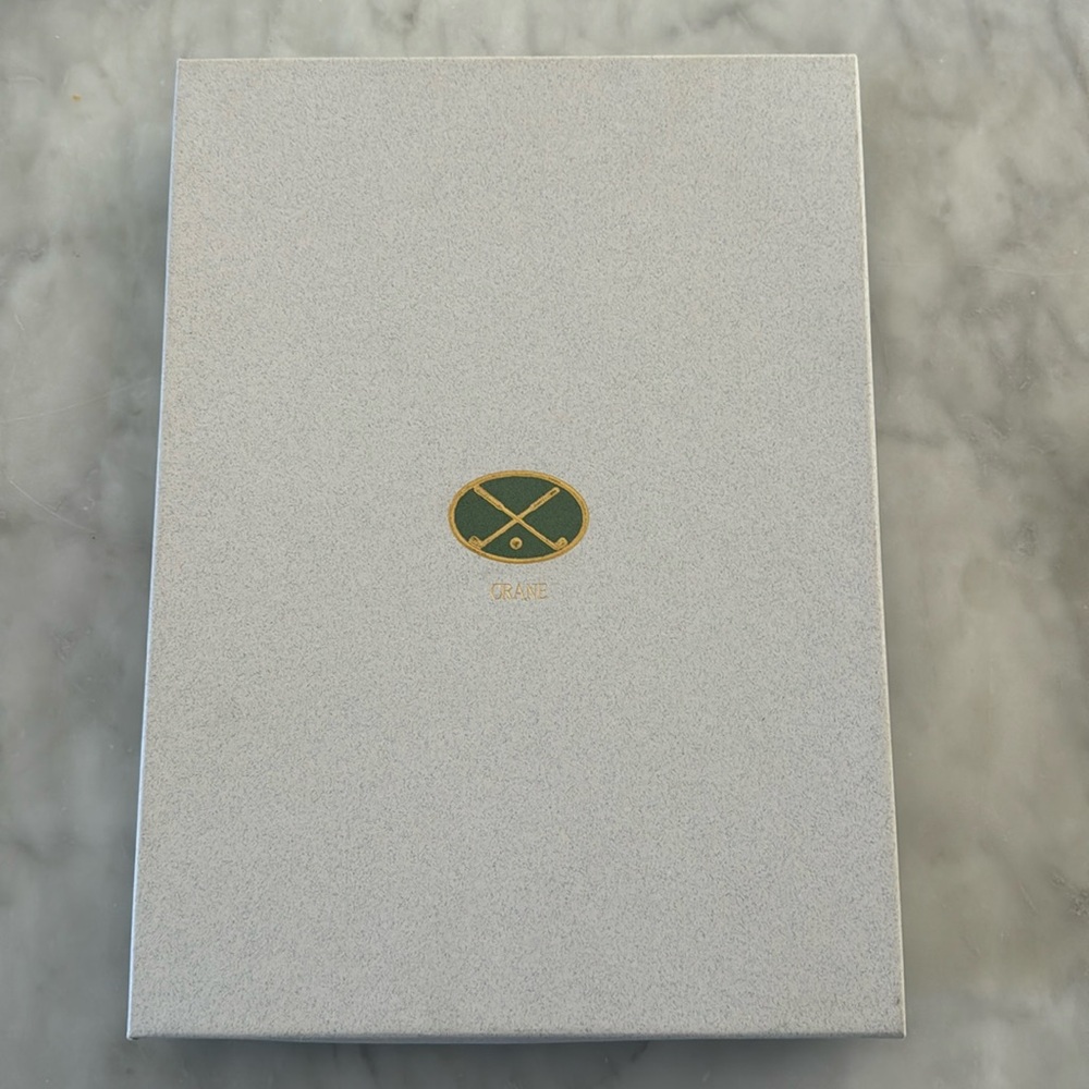 Crane Paper Stationary set